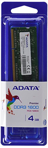 Preisvergleich Produktbild ADATA 4 GB Arbeitsspeicher / Speichermodul DDR3, 1600 MHz
