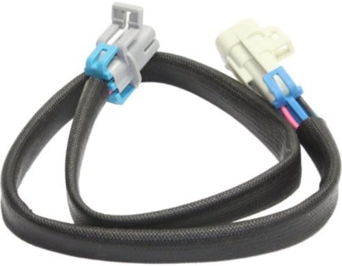 Miniatura 4 de Evan-Fischer - Extensión de sensor de oxígeno compatible con Pontiac GTO 04-06 de 4 pines, color gris cuadrado, 24 pulgadas de longitud