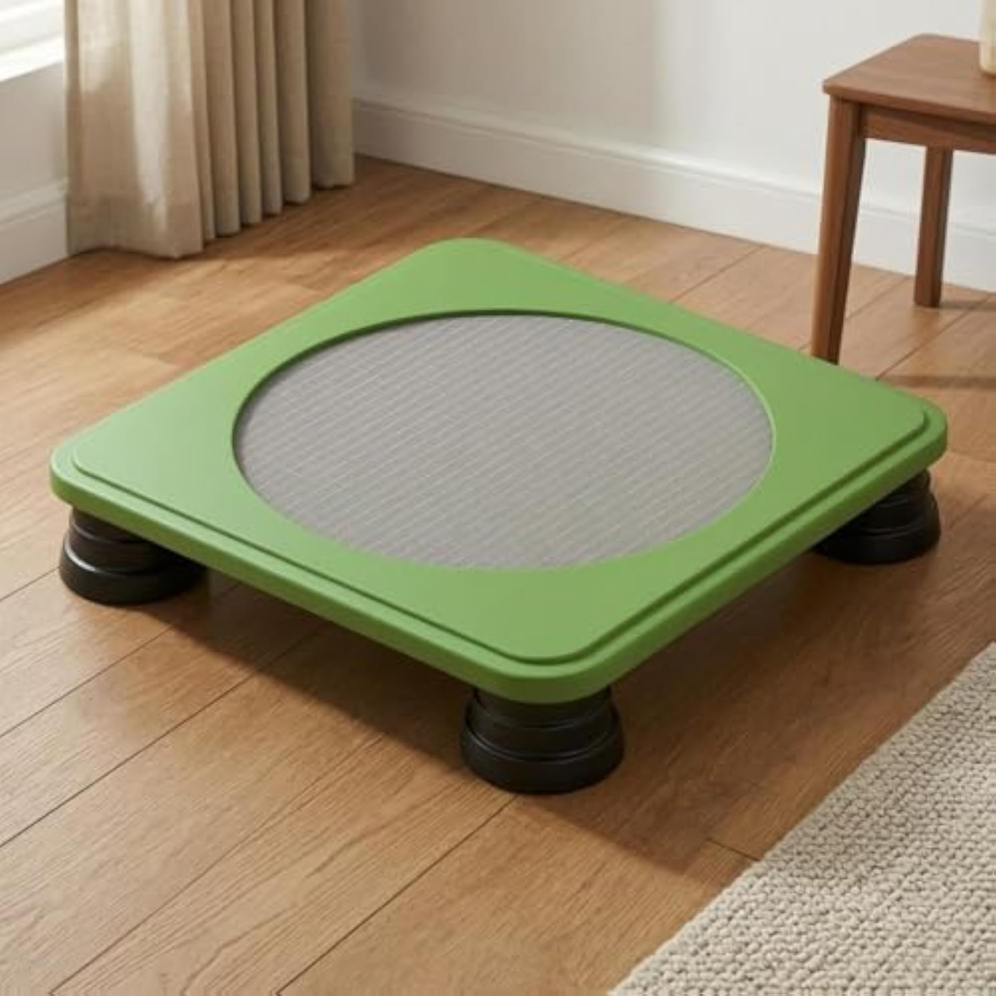 Mini Trampoline with Rounded Corners for Kids