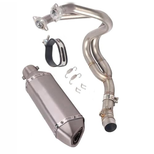 Escape de motocicleta Kawasaki ER6F 2012-2016 modificado con DB Killer extraíble