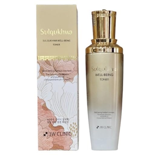 3W CLINIC Sulgukhwa Well-Being Skincare Set, Toner 120ml, Emulsion 120ml, Cream 60g/Korea-Beauty/Korea Made