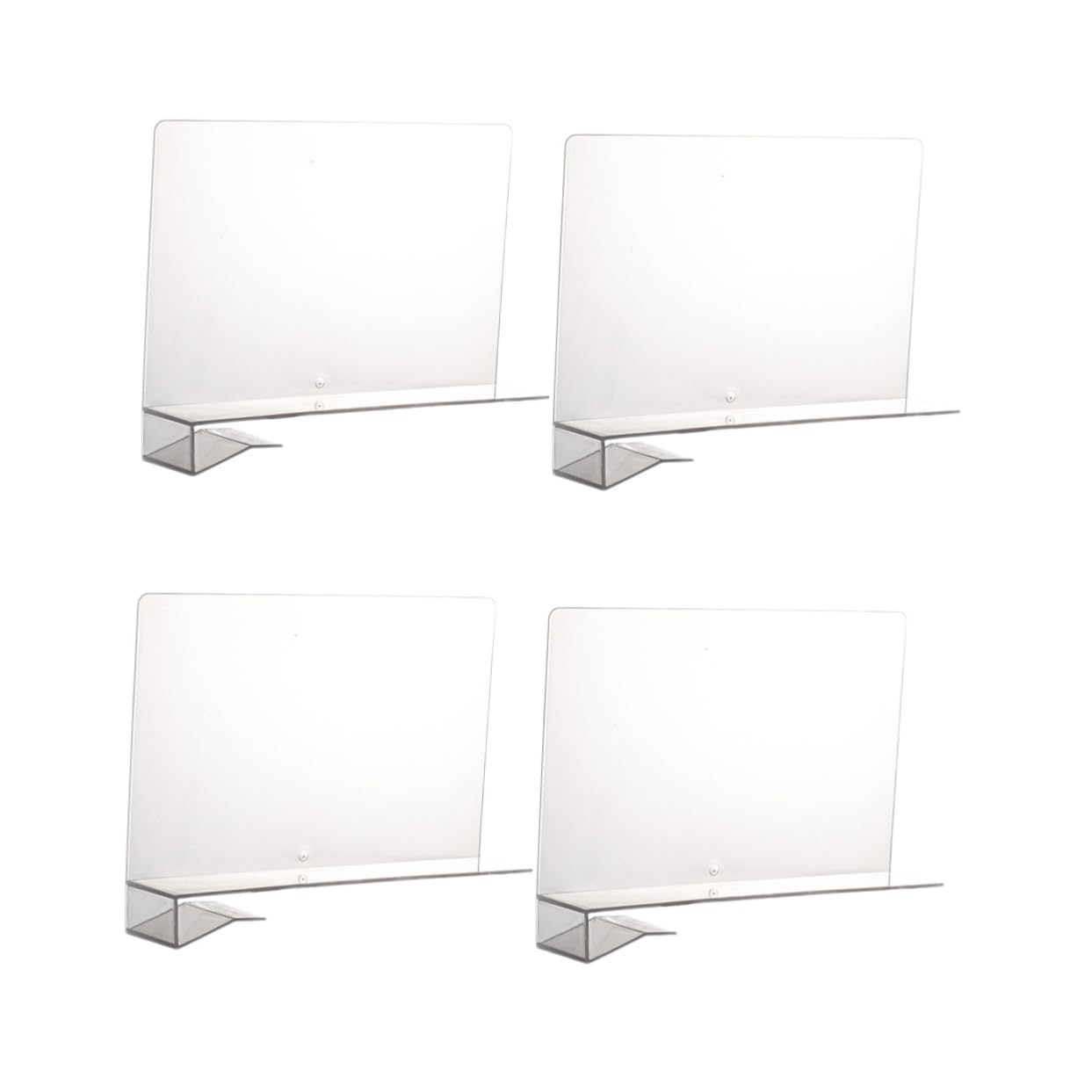Ciieeo 2 Set di Separatori per Cassetti per Congelatore Armadio Vestiti Separatore Divisore Organizer Plastica Robusta 2 Pezzi*2