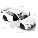 RMZ City 1:36 Camry XSE Car Model, Diecast Pull Back Model Toy Car, Doors Open, Collection Kids Toy for Aged 3 and up, Gift White