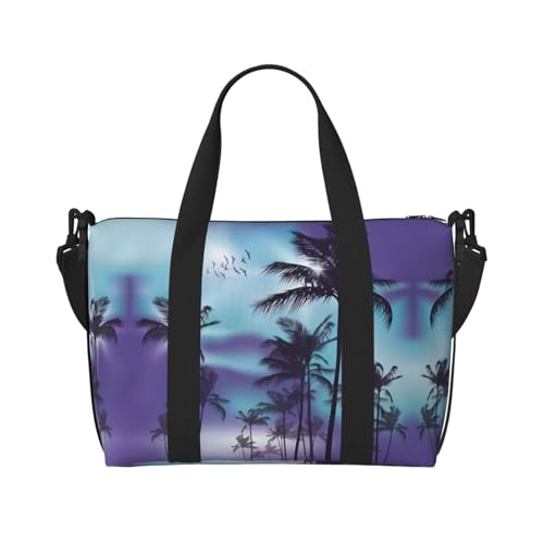 Bolsa de viaje grande Palm Trees: dile adiós al equipaje pesado en tu próximo viaje de negocios