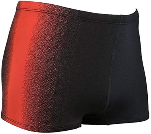 Maillot de bain Nike Square Leg rouge taille XS pour homme au style athlétique