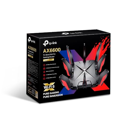 ROTEADOR GAMER WI-FI 6 DE BANDA TRIPLA AX6600 ARCHER GX90 TP-LINK