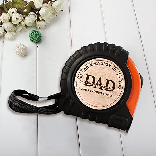 Set personalizado cinta métrica y martillo para papá miniatura 6