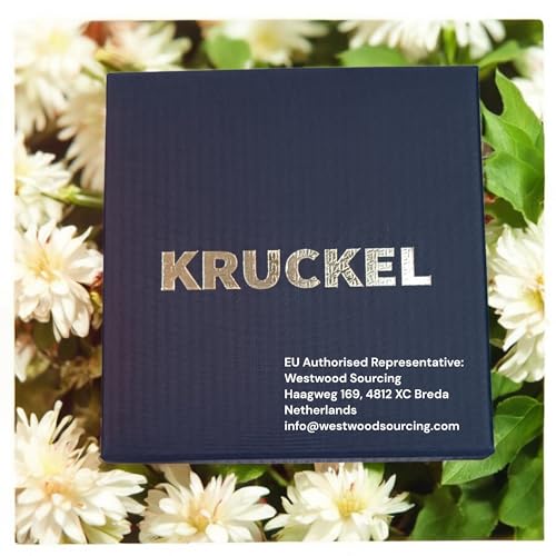 Kruckel Blue Ocean Loving Heart Necklace, Featuring a White Gold Plated Chain Adorned with Crystal Elements - NCS0018 Crafted with Australian Crystals for a Touch of Elegance and Sophistication. — view 2