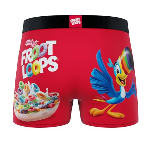CRAZYBOXER Kellogg's Toucan Sam Men's Boxer Briefs (Creative Packaging)3