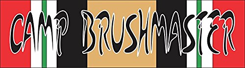Magnet Camp BrushMaster Iraq 11.75 Inch Magnetic Sticker Decal