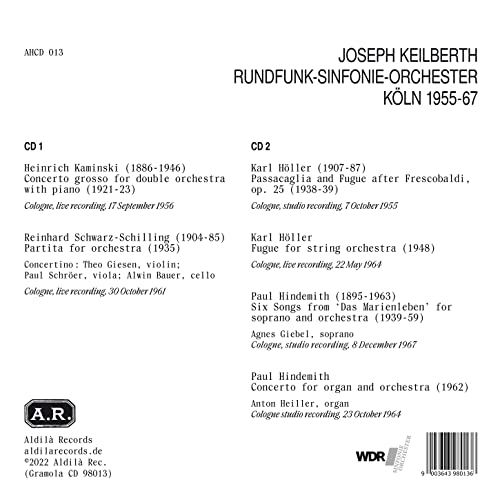Joseph Keilberth Conducts