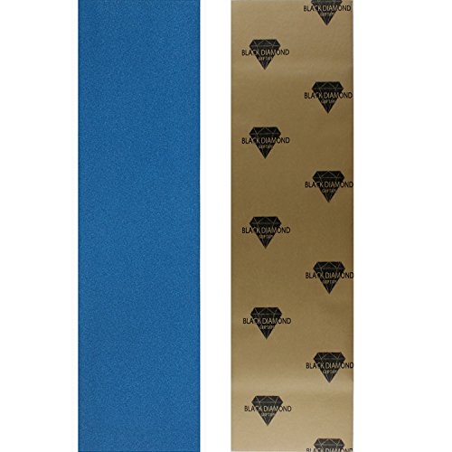 Black Diamond Sheet of Skateboard Grip Tape 9" x 33" (Blue)