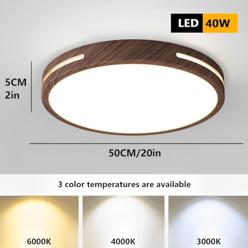 Plafonnier LED moderne extra plat, idéal grands espaces et plafonds bas - 3