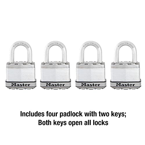 Image of Master Lock M1XQ Magnum Heavy Duty Padlock with Key, 24 Pack Keyed-Alike