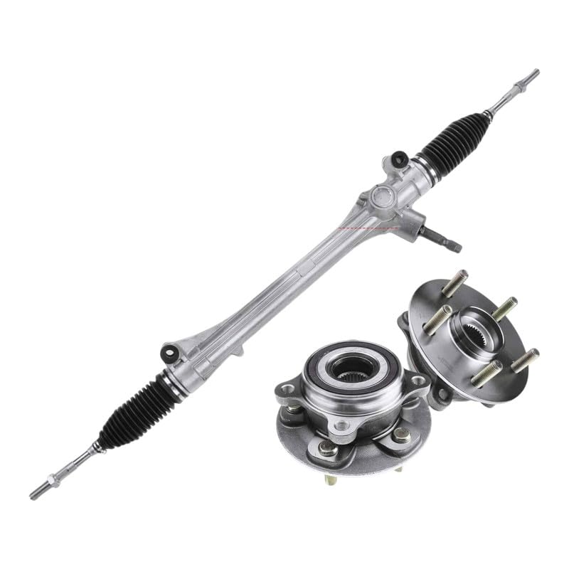 Replacement Parts for 3X Front Rack and Pinion&Hub Bearing Kit for Lexus RX350 RX350L RX450h RX450hL Mod-A58PP-31860