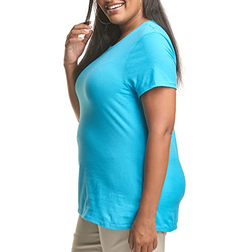 Image of Hanes Women's T-Shirt - Just My Size Cotton Tee - Plus Size Tee