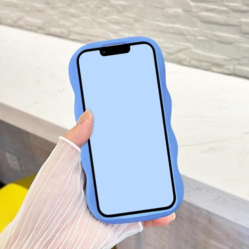 FINDWORLD Cases for iPhone 12/12 Pro Case, Cute 3D Cartoon Soft Silicone Cool Animal Funny Character Protector Boys Girls Gifts Housing Skin Cover Shell Case Housing for iPhone 12/12 Pro 6.1” Blue