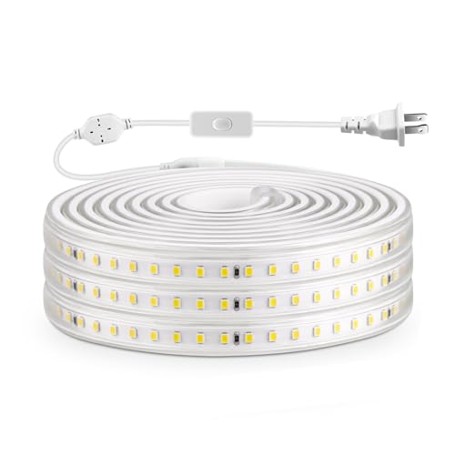AIMENGTE Outdoor LED Strip Lights Waterproof...
