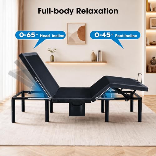 Image of Amada Adjustable Bed Frame Full with Massage and Zero Gravity