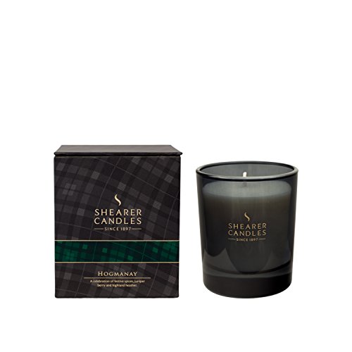 Shearer Candles Hogmanay Scented Candle Jar In Giftbox, Black #TOP2