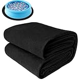 JPY Round Pool Liner Pad for Above Ground Swimming Pools Heavy Duty Under Pool Mat, Puncture Resistant, Extend Liner Life (10 FT)