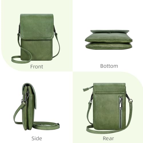Image of Iswee Rfid Blocking Small Crossbody Bag for Women Travel Classic Style