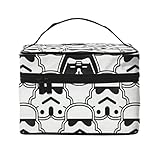 ストームトルーパー スターウォーズ1 アニメ 化粧ポーチ コスメポーチ 大容量 メイクポーチ トラベルポーチ コスメ収納 小物入れ 洗面用具入れ 旅行グッズ 出張先 多機能的 超軽量 グッズ キャラクター 人気 プレゼント