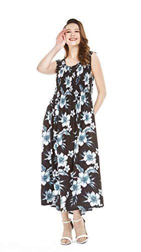 Image of Hawaii Hangover Family Matching Hawaiian Clothes, Midnight Bloom | Family matching Hawaiian outfits, Midnight Bloom, lightweight rayon, machine washable, tropical floral print, luaus, cruises