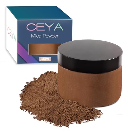 Ceya Mica Powder Chocolate Brown Pearlescent Colorant