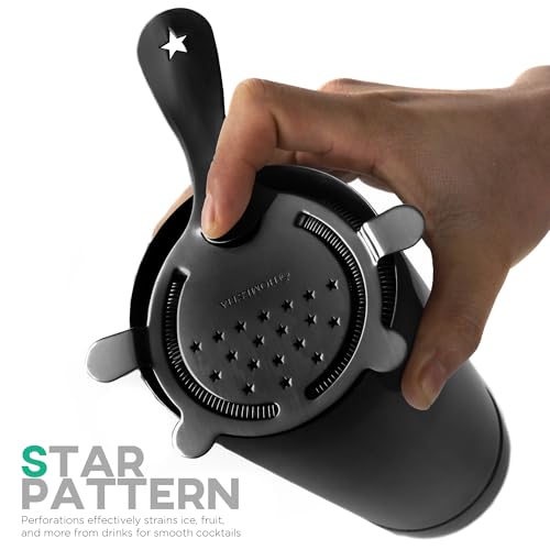 image for Homestia Hawthorne Cocktail Strainer - Stainless Steel Bar Strainer fo
