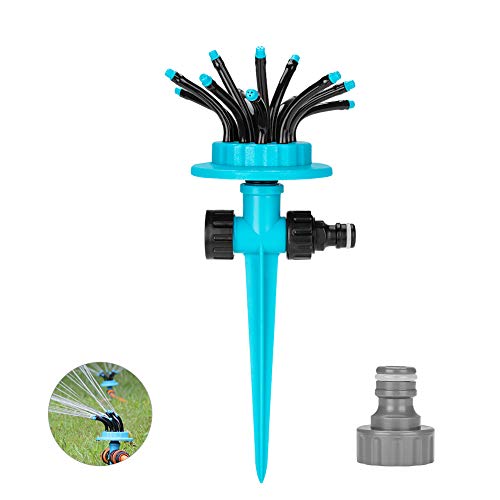 Preisvergleich Produktbild Coquimbo Rasensprenger, gartensprenger mit 12 Adjustable Spray nozzles, wassersprenger für Garten kleine / große flächen Bewässerungs Basisanlage Bewässerungs Versorgungsmaterialien