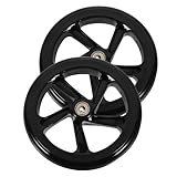 MatéRiau De Haute RéSilience: Fabriquée en pu élastique, cette roue de trottinette 175mm offre une excellente résistance à l'usure et une durabilité adaptée à une utilisation régulière sur différents types de surfaces