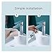 LIAMOS Robotic Arm Faucet 1080° Rotating Aerator Splashproof Filter Kitchen Faucet Universal Extension Faucet Adapter for Kitchen Tools,for Extra Durability(Splash Filter B)