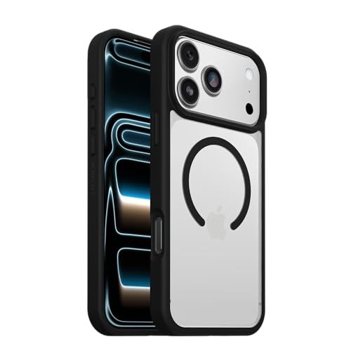 Image of OtterBox iPhone 17 Pro Max Profile Series Case Compatible with MagSafe - Black Crystal - Ultra-Thin, Stylish Minimalist iPhone Case