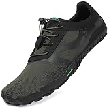 Zapatillas de Trail Running Minimalistas Hombre Barefoot Respirable Secado rápido Hombres Zapatos de Agua Deportes Acuáticos Escarpines Verde 44