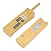 ASHATA Retro Vintage Brick Mobile Phone Four Card Four Standby Quad Band 32GB Bluetooth Classic Retro Cell Phone Support Bluetooth Dialing, MP3, Radio and Other Fuctions(Gold)