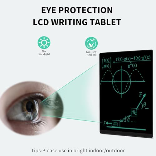 Image of LCD Writing Tablet for Adult: Double-Sided 9.5&8in