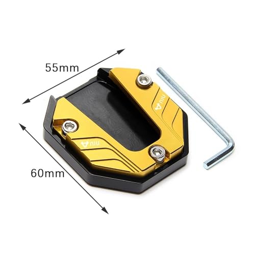Extension béquille latérale moto scooter plaque support base élargie - 6
