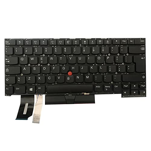 Gintai Italiaans toetsenbord met achtergrondverlichting vervanging voor Lenovo Thinkpad T490s laptop - Image 6