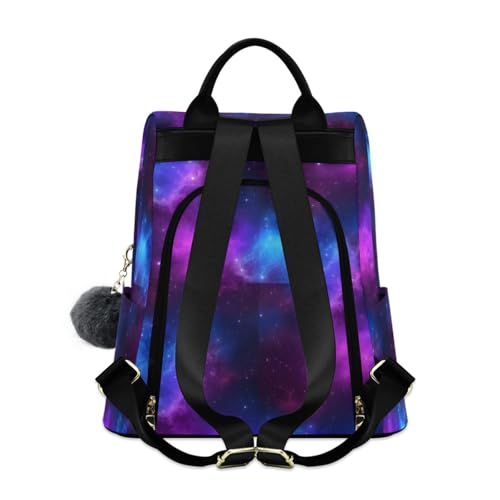Sac à dos multi-compartiments Galaxy Space Nebula pour femme active - 2