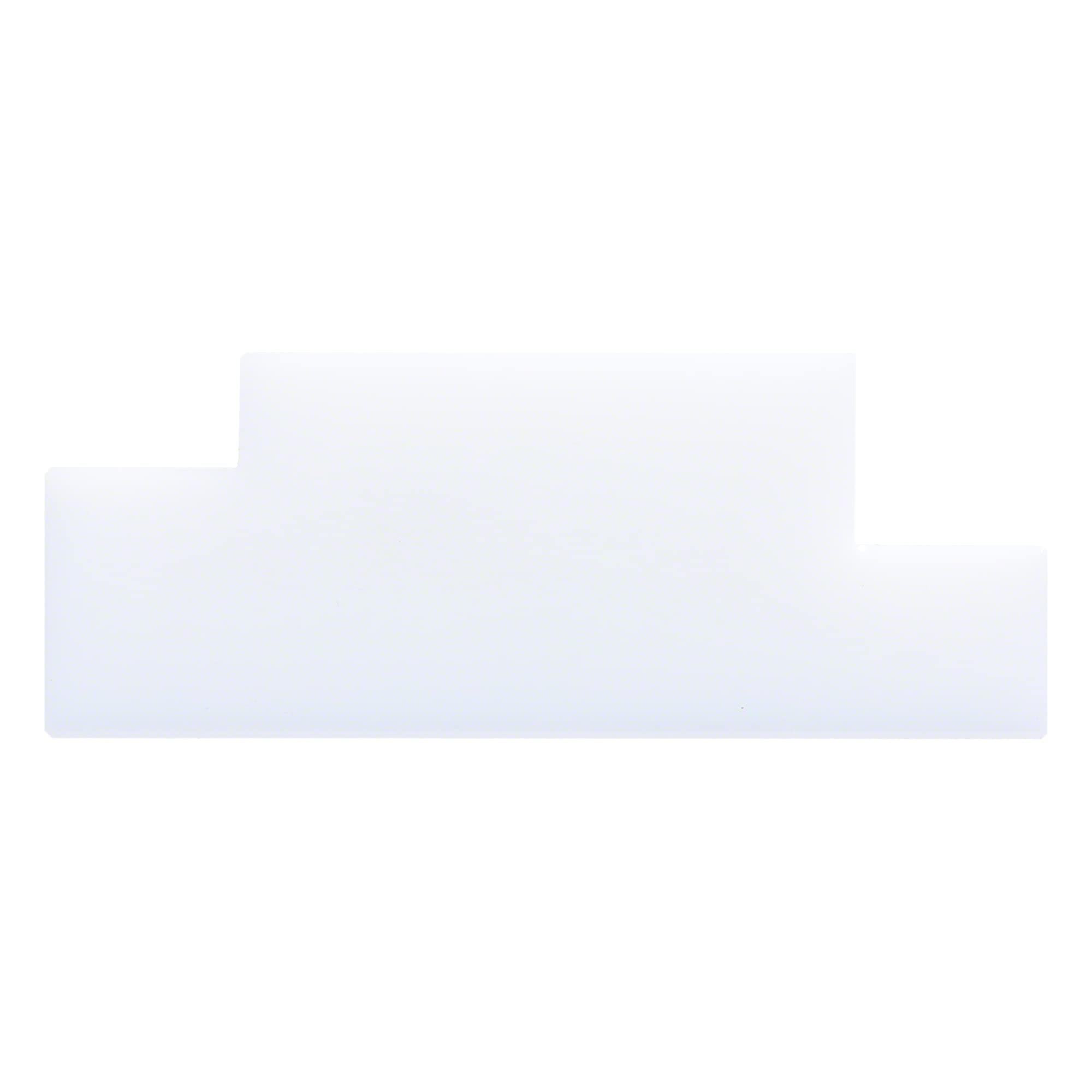 Stubai Element składany, z tworzywa sztucznego PE, biały, pryzmat 25 + 35 mm 130 x 95 x 50 mm z uchwytem