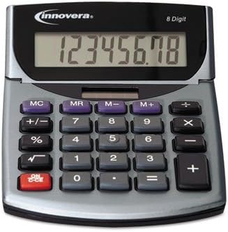 15925 Calculadora portátil Minidesk, Lcd de 8 dígitos, total 5 EA