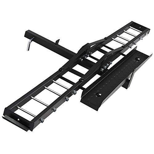 ORCISH 500 lb Motorcycle Dirt Bike Scooter Carrier Hauler Hitch Mount Rack