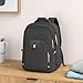 Della Gao Laptop Backpack, Extra Large Anti-Theft Business Travel Laptop Backpack Bag with USB Charging Port, Fit 17 Inch Laptop, Black