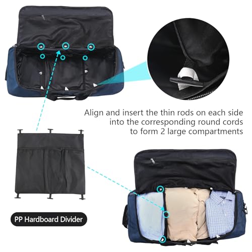 Vrtisa 110L Expandable Rolling Duffle