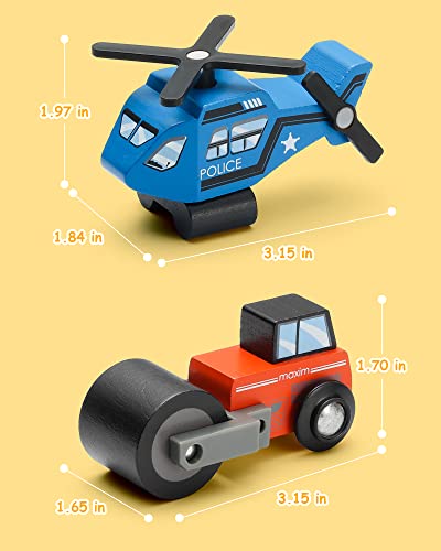 Sainsmart Jr. 20-A06 Wooden Train Set Accessories Toy Cars thumb #4