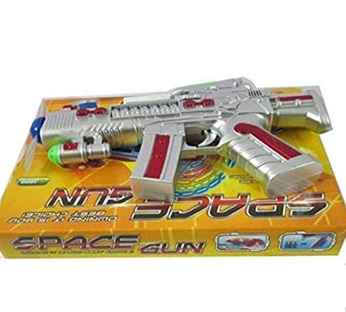 Image of RKZ Battery Operated Musical, Lighting Toy Gun for Kids with Moving Fan - Kids Gun Toys for Boys /Girls - Multi Color