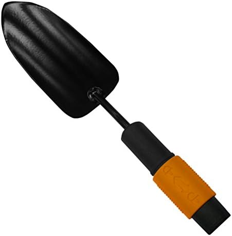 Fiskars QuikFit Trowel, Tool Head, Length: 31.5 cm, Boron Steel Trowel, Black/Orange, 1000730