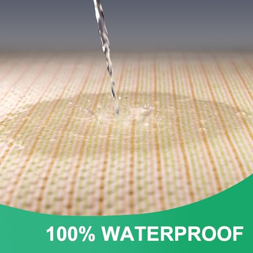 Image of KELISITING Incontinence Bed Pads - 55 inch x 39 inch Washable Waterproof Underpads (Pack of 1) - Reusable Extra Large 4-Layer Soft Pee Pads for Adults, Women, Elderly - for Sofa, Couch, Furniture