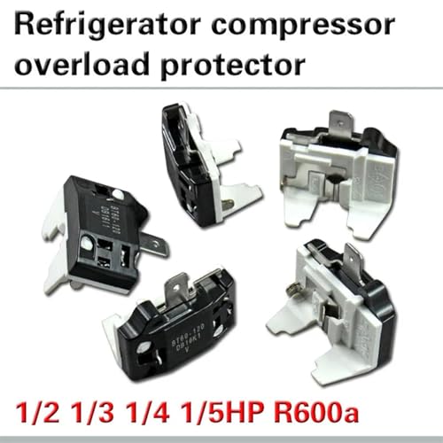 Protector de sobrecarga térmica para refrigerador y repuesto de compresor R600 125W 5